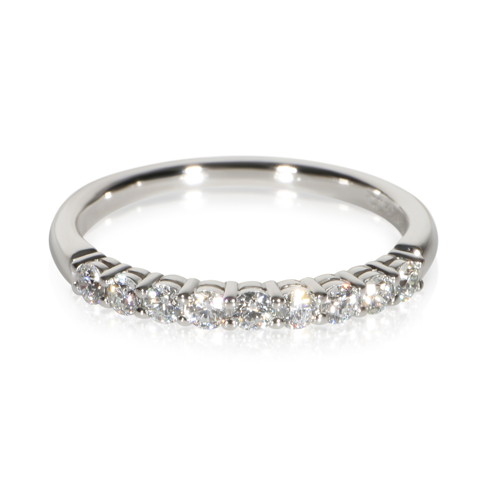 Tiffany & Co. Platinum Diamond Tiffany Forever Band